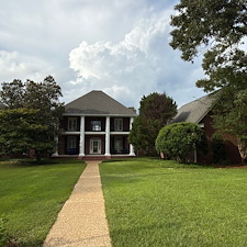 Big Country Home House Washing Transformation in Hattiesburg, MS